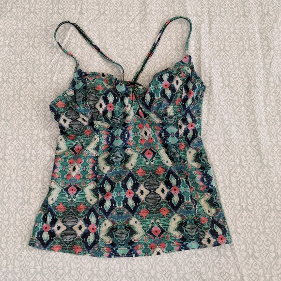 Athleta Taza Kaimana tankini top bikinis 32BC - Picture 6 of 6